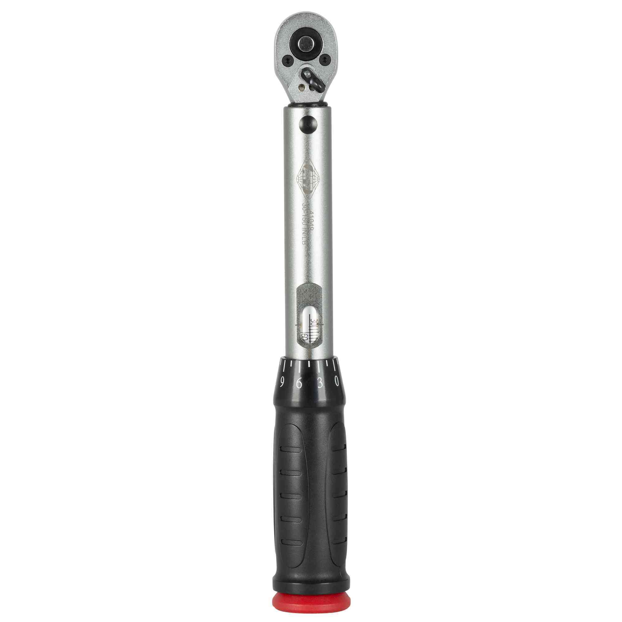 American Forge & Foundry Adjustable Torque Wrench — 1/4in. Drive, 30–150 in./lbs., Model# 41049